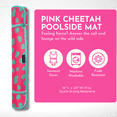 thumbnail image 3 of Neoprene Poolside Seating Mat (Pink Cheetah)| Pool Seats for Edge of Pool | Swimsuit Saver Mat | Poolside Mat for Side of Pool | Pool Chairs for Edge of Pool | Poolside Chairs for Edge of Pool, 3 of 8