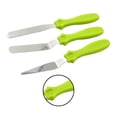 thumbnail image 3 of Injueey Juego de 3 unidades de esparcidor de glaseado para tartas, espátula para crema más de acero inoxidable, herramienta para Type1 NO1, 3 of 6