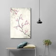 thumbnail image 2 of wall26 Canvas Wall Art - Watercolor Painting Style Pink Cherry Blossom on Branch - Giclee Print Gallery Wrap Modern Home Art Ready to Hang - 24x36 inches, 2 of 4