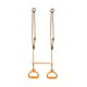 thumbnail image 4 of Juego de columpios con barra de trapecio, herramienta de entrenamiento sensorial, equipo de juegos con gimnasio Naranja, 4 of 9