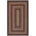 thumbnail image 2 of SAFAVIEH Braided Claes Bordered Reversible Area Rug, Brown/Rust, 6' x 9', 2 of 12