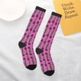 thumbnail image 6 of Bingfone Compression Socks for Women and Men Long Socks for Running Athletic Cycling Nurse-Tulips Flowers, 6 of 8