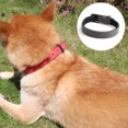 thumbnail image 3 of Collar de cuero para perros: el mejor collar de cuero relleno de plena flor, 3 of 5