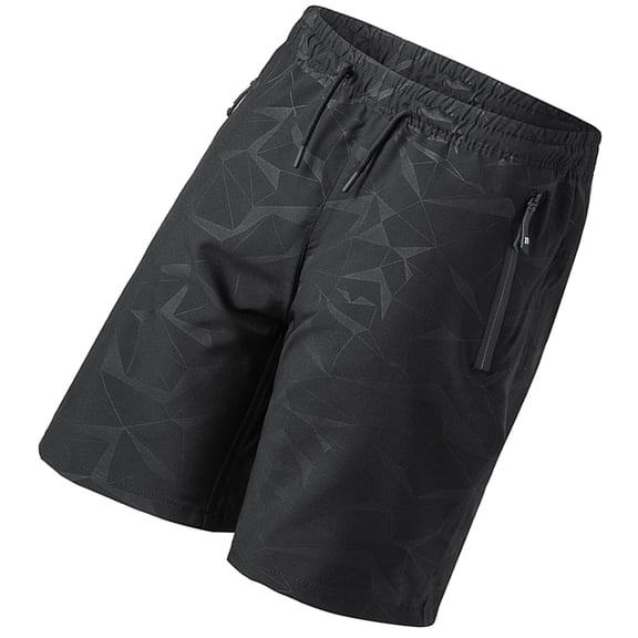 Amosfun Sports Trunks for Man Breathable Black Shorts Perfect for Beach Surfing and Exercise
