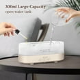 thumbnail image 6 of Sejoy Essential Oil Diffuser for Home Bedroom, 300ml Cool Mist Humidifier with Flame Light, 6 Colors Changed, Ivory White, 6 of 8
