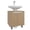 Natural Oak, variant on Marlo Under Sink Cabinet with Two Doors and Interior Storage Shelves, Cut-Out Back