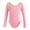 Pink, variant on LIIPEE Girls Onesie Spring Summer Classic Long Sleeve Solid Color Round Neck Ballet Gym Leotard Bodysuit Child Breathable Ballet Jazz Practice Sessions One-Pieces,Black,18-24 Months