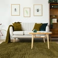 thumbnail image 2 of Superior Shag Boho Plush Indoor Area Rug, Sage, 8' x 10', 2 of 5