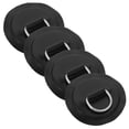 thumbnail image 1 of DEEPCRAFF Lot de 4 Boucles pour Planche à Roulettes en Forme de D en PVC Acier Inoxydable pour Plage Lac Rivière Sports Nautiques, 1 of 6