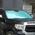 thumbnail image 4 of Front Window Sun Shade for Toyo-ta Tundra 2007-2021, Front Windshield Sunshade, Sun Visor Blocker, 4 of 9