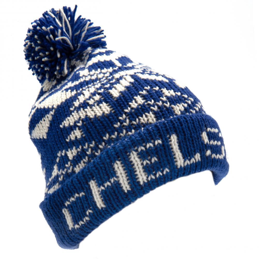 Chelsea FC Adult Fairisle Ski Hat 
