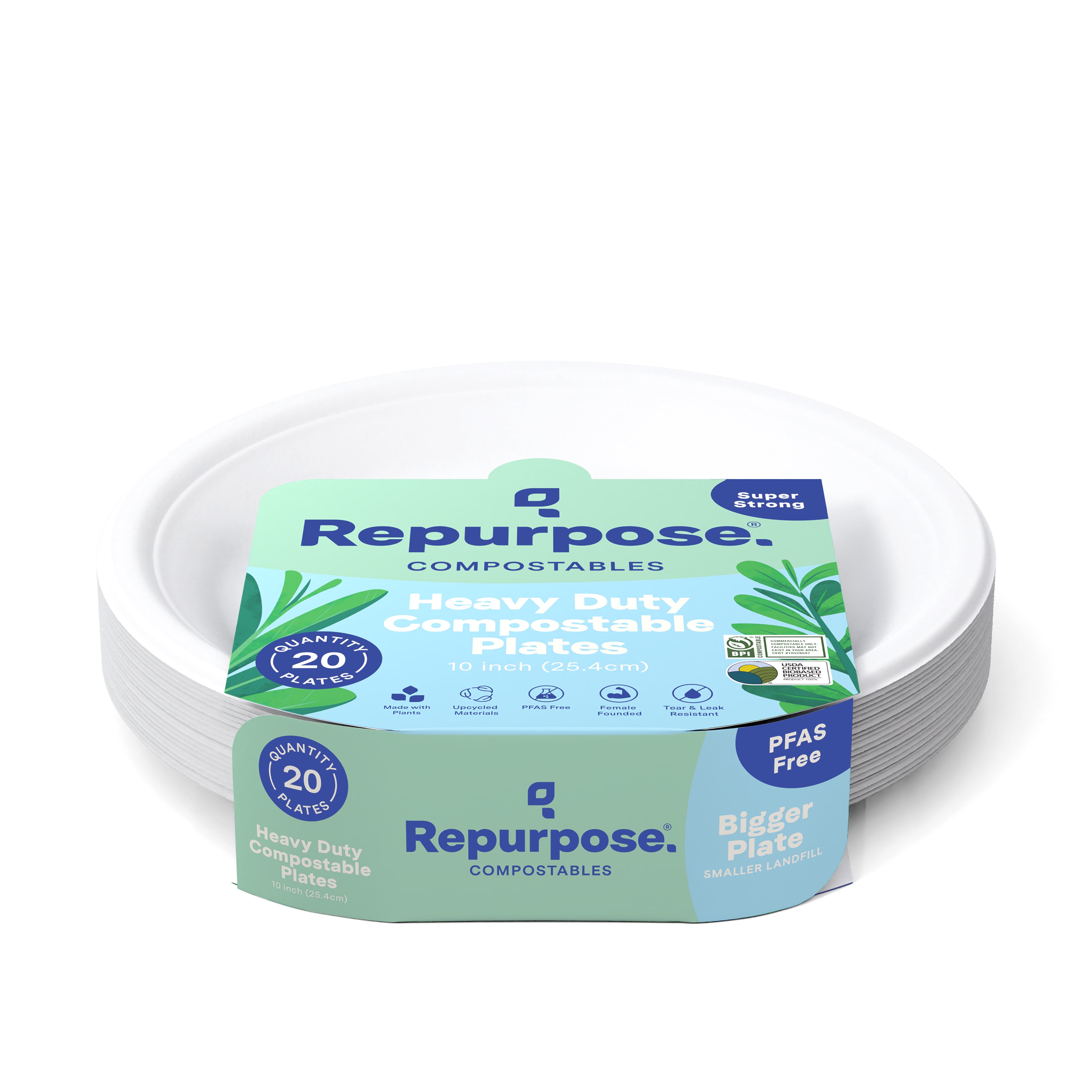 Repurpose Compostable 9 in Everyday Plates - Shop Plates & Bowls