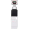 thumbnail image 1 of Open Box DJI Pocket 2 Exclusive Combo (Sunset White) - Pocket-Sized Vlogging Camera, 3-Axis Motorized Gimbal, 4K Video Recorder, 64MP Photo, ActiveTrack 3.0, YouTube TikTok Video, 1 of 11