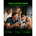 thumbnail image 7 of EBL 4 Counts Rechargeable AAA Batteries Home Basic 1100mAh Battery with Portable Storage Box, 7 of 7