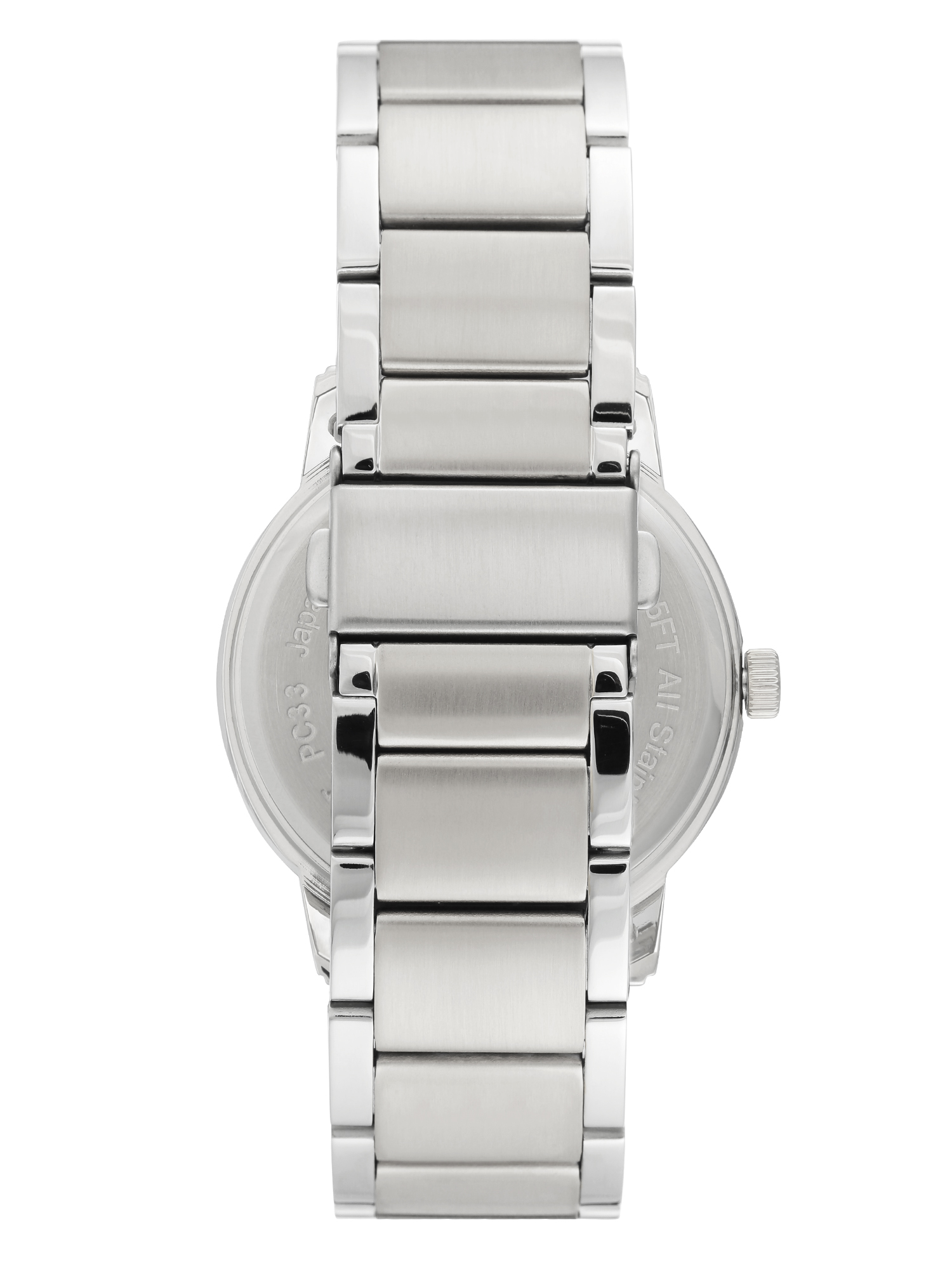 Armitron Men's Silver-Tone and Blue Day Date Dress Watch