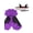Purple, variant on Pet Devil Halloween Costume Set Reversible Satin Cape Cloak with Glitter Devil Horn Headband Funny Cosplay Dress-Up Outfit for Cats Small & Medium Dogs