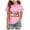 A17-Pink, variant on Girls Shirts Short Sleeve Shirt for Girls Soft Cotton Tees Kids Tshirts Clothes Summer Tops T-Shirt(Dark Gray,5-6 Years)
