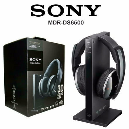 Sony Wireless Over Ear Headphones Mdrds6500 Black Open Box Walmart Canada