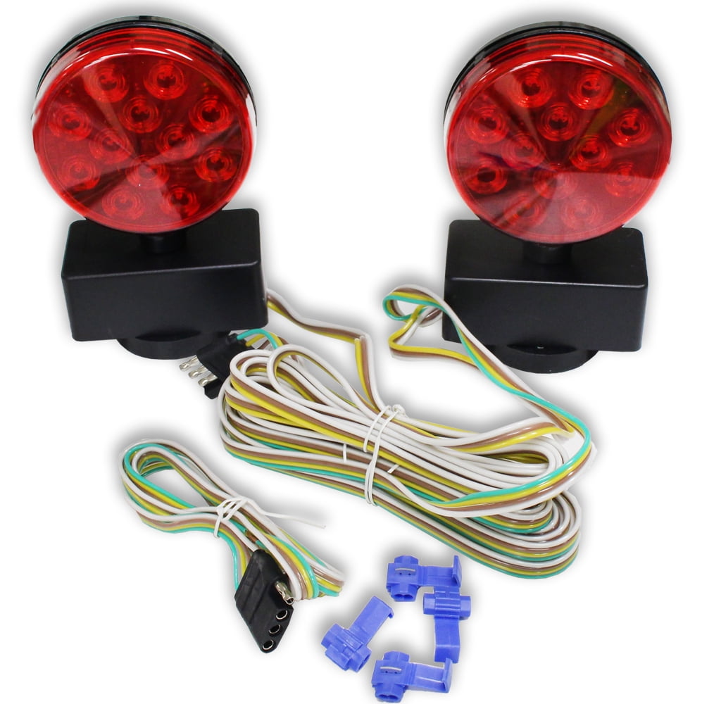 Road Genie Red LED Tow Lights DOT Approved