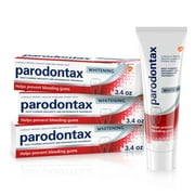 Parodontax Teeth Whitening Toothpaste for Bleeding Gums, 3.4 Oz, 3 Pack