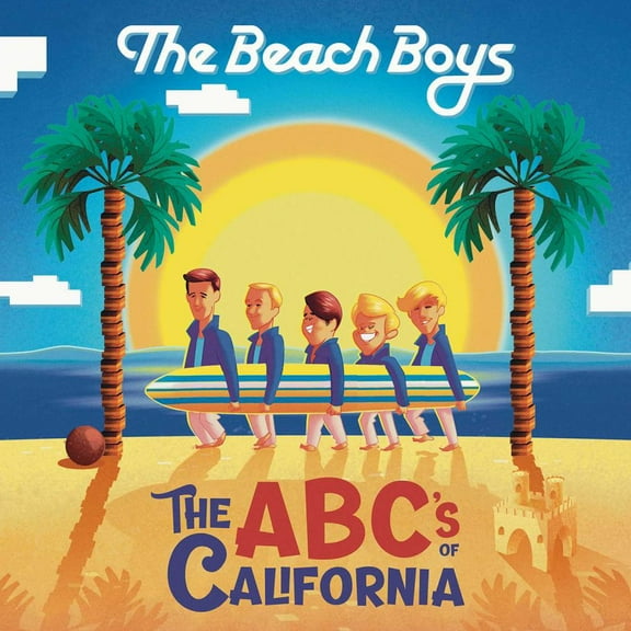 David Calcano: The Beach Boys Present: the ABC's of California (Hardcover)