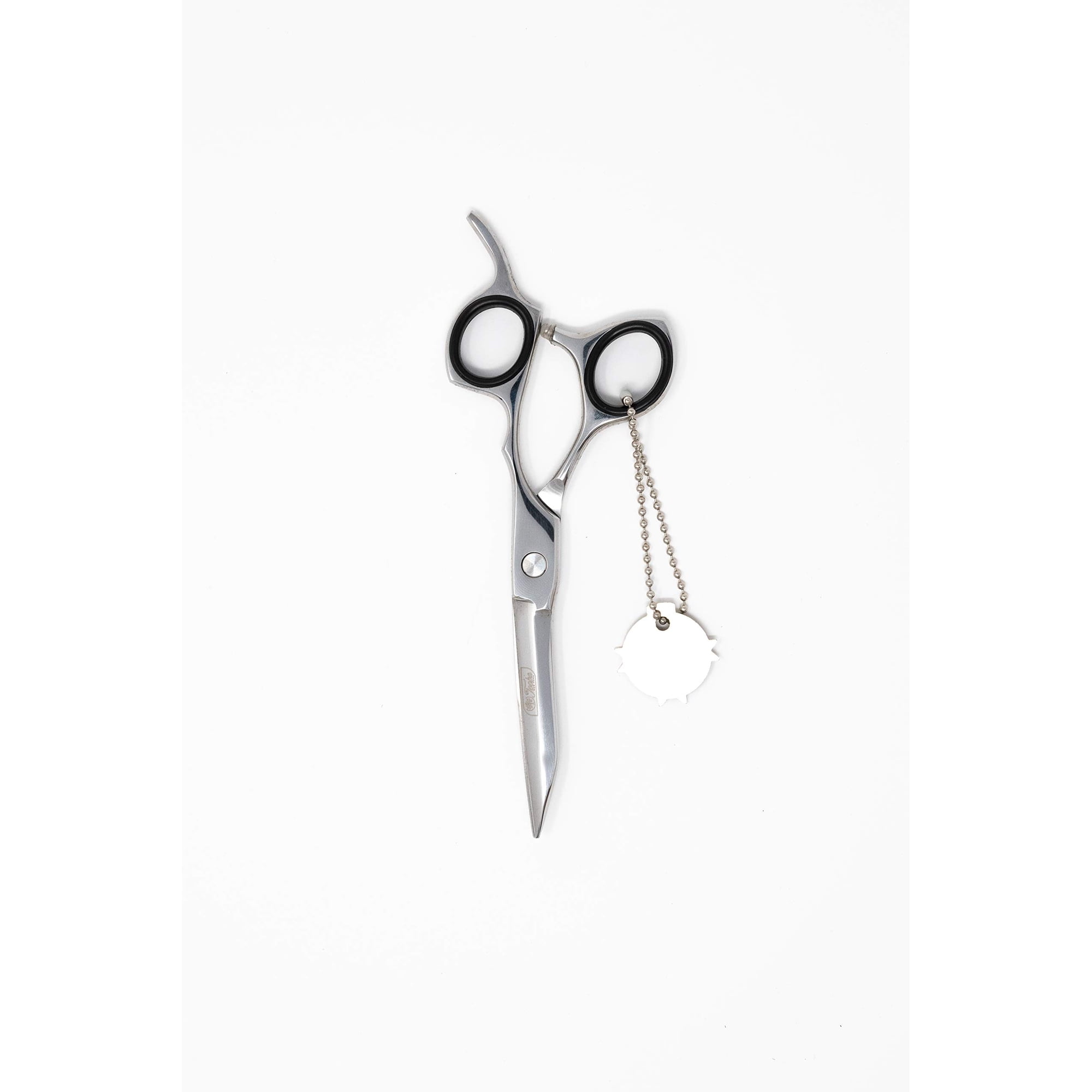 TOOBA 6.5" Professional Barber Hair cutting Shears Salon Scissors Hair Dressing Razor Edge Shears 440 C Japanese stainless Steel Barber shears with Leather case
