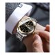 thumbnail image 2 of Reloj de cuarzo con calendario de acero de tungsteno impermeable para hombre, 2 of 5