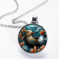 thumbnail image 2 of Platypus Women's Round Glass Pendant Necklace, 2 of 5