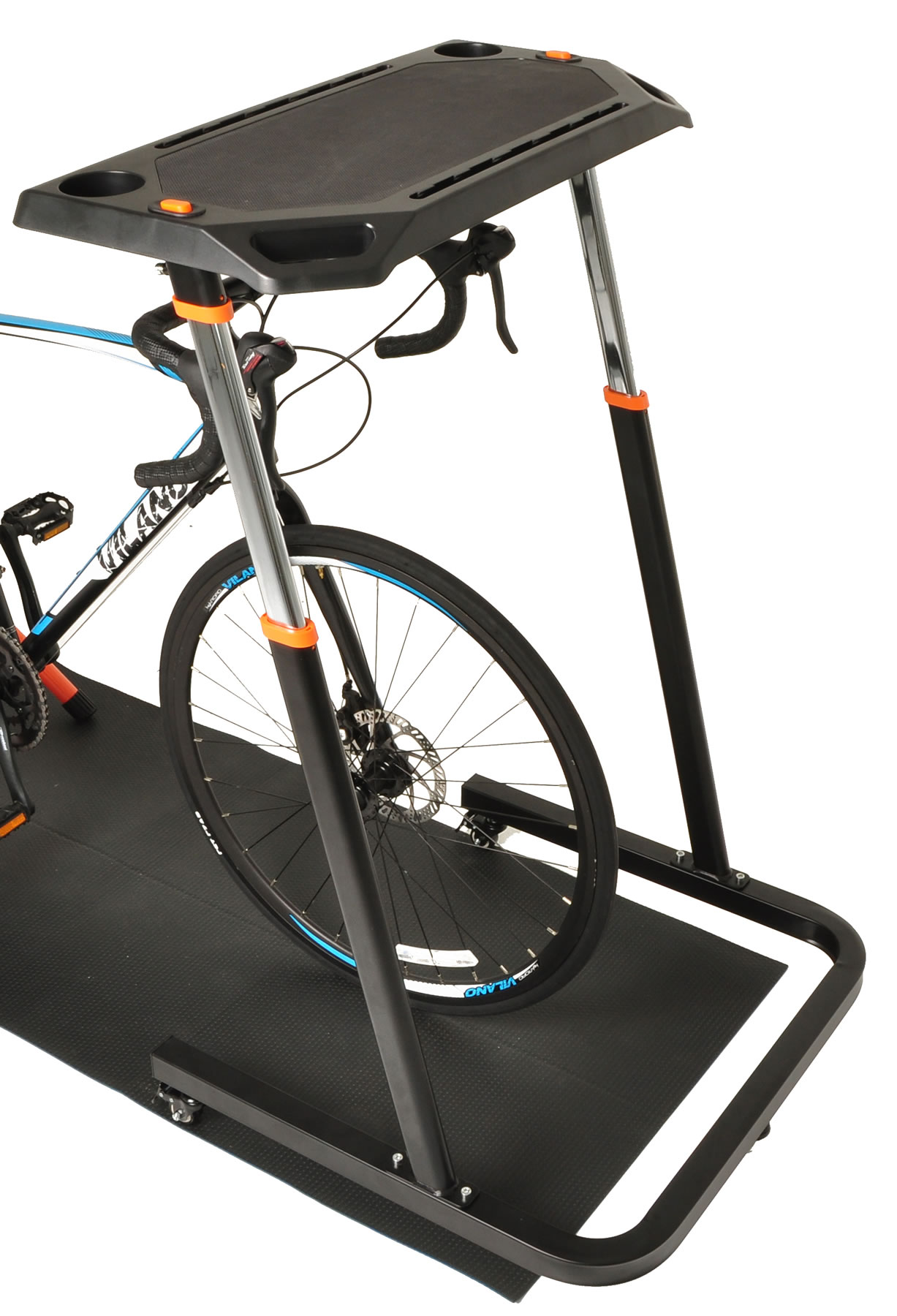 diy bike trainer desk