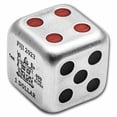 thumbnail image 3 of 2023 Fiji 1 oz AG $1 Year Of The Rabbit Dice Coin w/ Box & COA, 3 of 4