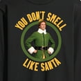 thumbnail image 3 of ELF - Christmas You Don't Smell Like Santa - Men's Long Sleeve T-Shirt, 3 of 5