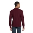 thumbnail image 3 of Gildan Dryblend Long Sleeve T-Shirt, Men’s Everyday Wear Maroon Tee, 9-Pack Pullover Shirts, S, 3 of 5