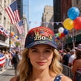 thumbnail image 2 of NIEWTR 250 Anniversary USA Hat Adjustable United States 250th Anniversary Hat 1776-2026 Embroidery USA Baseball Cap Men Women(A,One Size), 2 of 9