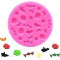 thumbnail image 1 of Molde de silicona Moldes de Halloween en forma de 3D Reutilizables con efecto antiadherente para hornear dulces Decoración de pasteles Jabón Decoración de Acción de Gracias de Halloween, 1 of 4