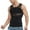 Black, variant on Razzly Men's Shapewear Vest Breathable Fitness Training Waist Lift Belly Back Support Design for Enhanced Performance(Black,S)