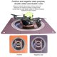thumbnail image 3 of Plataforma de aterrizaje para drones de 17,7 pulgadas (45 cm), delantal de aterrizaje impermeable de doble cara, 3 of 5