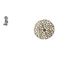 thumbnail image 1 of Figura de caballero de resina nórdica, escultura de arte abstracto y placa de metal rústico para pared, adorno colgante 3D para escritorio de oficina,, 1 of 8