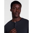 thumbnail image 4 of George Men's Henley Shirt with Long Sleeves, Sizes S-5XB, 4 of 5