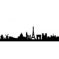 thumbnail image 2 of Paris Skyline Wall Decal by Wallmonkeys Peel and Stick Graphic (24 in W x 10 in H) WM222853, 2 of 4