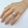thumbnail image 3 of 3.00ct Round Cut Lucita Solitaire Simulated Diamond Wedding Engagement Ring 14K Gold-9.0mm-Size 8.5, 3 of 6