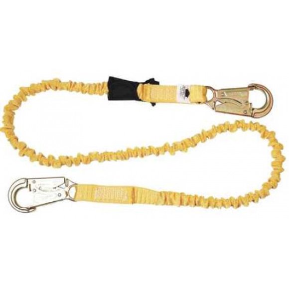 WERNER C351100 Softcoil Single Leg Lanyard Energy 1.8m
