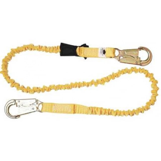 WERNER C351100 Softcoil Single Leg Lanyard Energy 1.8m