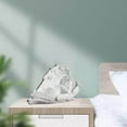thumbnail image 4 of Resin White Angel Statue Desktop Decor Collection Window countertop, shelves, Props Christmas lie down right think, 4 of 8