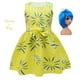 thumbnail image 1 of Disfraz de princesa Disney Inside Out Joy Disgust + peluca para niñas, para Halloween, carnaval, cumpleaños, disfraces de felicidad, 1 of 5