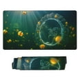 thumbnail image 2 of Balery Jelly Fish Mouse Pad ,15.8x29.5 In Large Gaming Mouse Pad Desk Mat Long Non-Slip Rubber Stitched Edges,Waterproof Mousepad Desk Mat For Gamer Office Home, 2 of 9