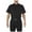Black, variant on 5.11 Work Gear Men's Flex-Tac Stryke Class B PDU Short Sleeve Shirt, Teflon Finish, Black, Small/Regular, Style 71038