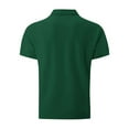 thumbnail image 4 of ZOYOEN Mens St Patricks Day Polo Shirts- Flag Print Short Sleeve Patriotic Casual Irish Shirts Army Green Size 2XL, 4 of 5