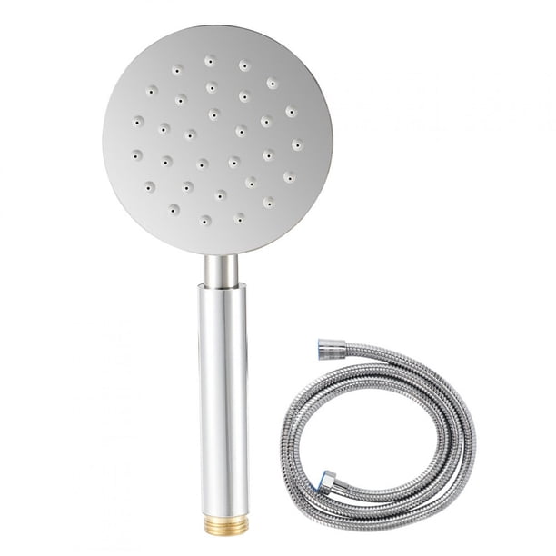 Cabezal de ducha de mano con rosca G1/2" y cabezal de ducha redondo de alta presión, rociador de ducha para baño (manguera de ducha)