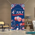 thumbnail image 4 of Bandera patriótica para jardín, ideal para decorar el porche exterior | Funda para puerta con la bandera estadounidense, 4 of 9