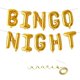 thumbnail image 1 of Guirnalda de globos yaxwhty Bingo Night 16 pulgadas dorado, 1 of 8